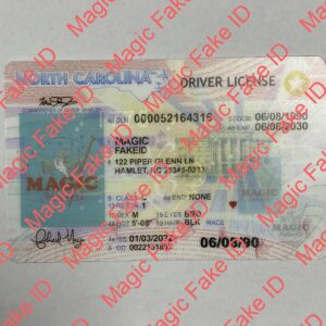North Carolina Driver License