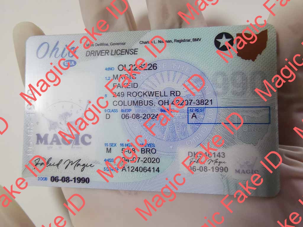 New Ohio Driver License Magicfakes Scannable Fake IDS MagicFakeID New Ohio Driver License Magicfakes Scannable Fake IDS MagicFakeID