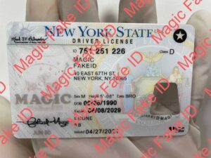 New York Driver License Star - Magic Fake IDs | Scannable Fake IDS