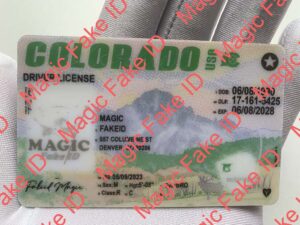 New Colorado Driver License Polycarbonate - Magic Fake IDs