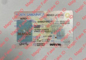 North Carolina Driver License - Magic Fake IDs | Scannable Fake IDS