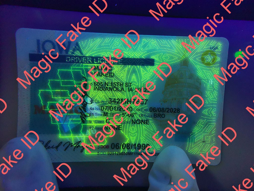 Iowa Driver License - Image 3