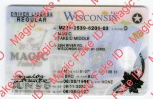 Wisconsin Driver License Polycarbonate 2023 - Magic Fake IDs