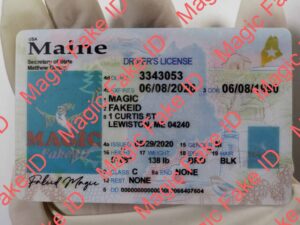 New Maine Driver License - Magic Fake IDs | Scannable Fake IDS