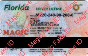 New Florida Driver License Polycarbonate - Magic Fake IDs