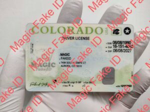 New Colorado Driver License 2020 - Magic Fake IDs | Scannable Fake IDS