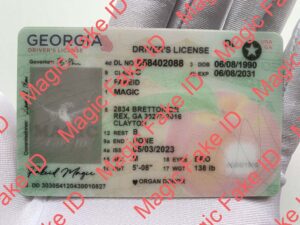 New Georgia Driver License Polycarbonate - Magic Fake ID