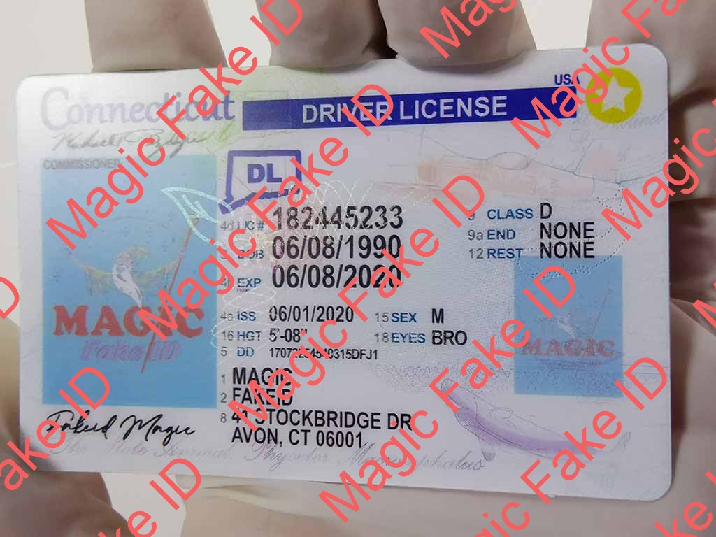 New Connecticut Driver License - Magic Fake IDs | Scannable Fake IDS