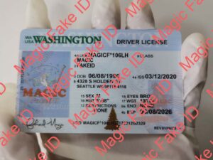New Washington Driver License - Magic Fake IDs | Scannable Fake IDS